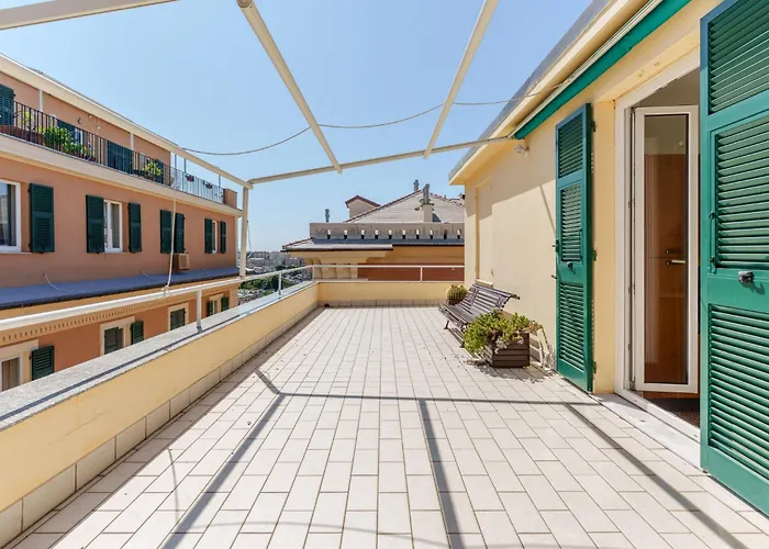 Guesthost - Bright X6 With Terrace *